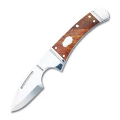 RoseCraft Blades Zambezi Folding Knife Rosewood Handle D2 Plain Edge RCT002-RW -White Mountain Knives RCT002 RW 01 Font Open 08857.1725292220