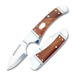 RoseCraft Blades Zambezi Folding Knife Rosewood Handle D2 Plain Edge RCT002-RW