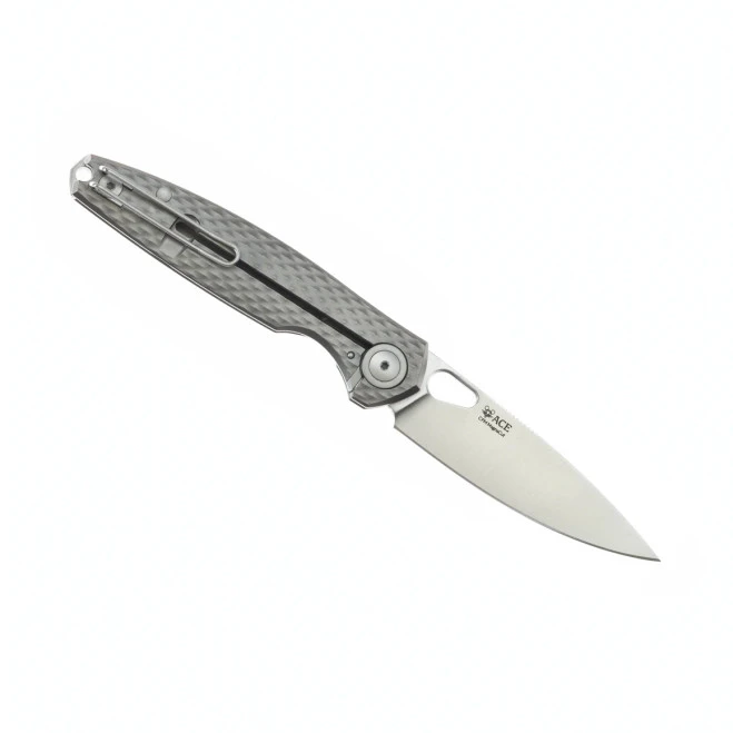 GiantMouse Reo Satin CPM Magnacut Ti Handle Folding Knife REO-TITANIUM 2 GiantMouse Reo Satin CPM Magnacut Ti Handle Folding Knife REO-TITANIUM - Image 2