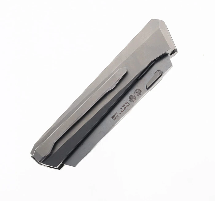 Rike Knife Cybertrix-A Pocket Knife Titanium Handle M390 Blade 4 Rike Knife Cybertrix-A Pocket Knife Titanium Handle M390 Blade - Image 4