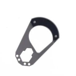 TwoSun Mini Utility Knife Multi-Tool Karabiner Keychain Titanium TS460