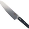 Two Sun Chef Fixed Blade Knife Black Nylon Fiberglass Handle 14C28N Plain Edge TS866-Black