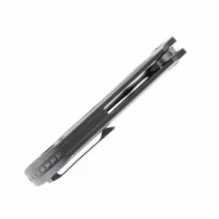 TwoSun Folding Knife Black Titanium Carbon Fiber Handle M390 Plain Edge TS224-M390 -White Mountain Knives TWOSUN TS224 04 10584.1697132856