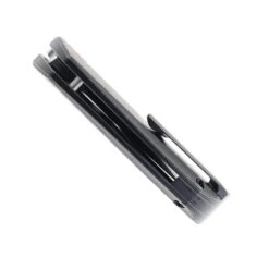 TwoSun Folding Knife Black Titanium Handle 14C28N Plain Edge TS498-14C28N-Black -White Mountain Knives TWOSUN TS498 14c BLACK 04 85324.1746643118