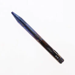 Two Sun Tactical Push Button Pen Color Titanium Body Black Ink TSPEN-33-COL