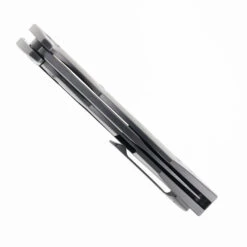 Two Sun Folding Knife Titanium/Carbon Fiber Handle M390 Plain Edge Satin Finish TS211-M390-CF -White Mountain Knives TWOSUN TS 211 M390 04 60818.1741107510