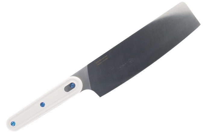 TS865 Kitchen Chef Knife Nylon Fiberglass 14C28N Full Tang Fixed Blade TS865-WHITE 2 TS865 Kitchen Chef Knife Nylon Fiberglass 14C28N Full Tang Fixed Blade TS865-WHITE - Image 2