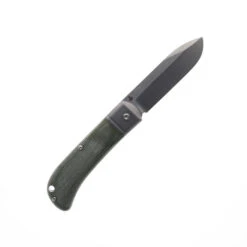 Tuya QAR Folding Knife Green Micarta Handle M390 Plain Edge Limited Edition T1744-B