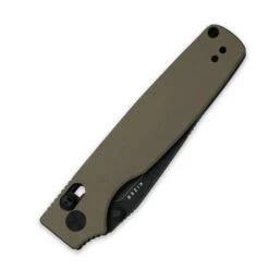 Kizer Original 2 Folding Knife Sand Aluminum Handle 14C28N Tanto Plain Edge Black Stonewash Finish V3605.2TA1 -White Mountain Knives V3605.2TA1 5 15806.1758226041