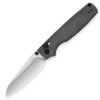 Kizer Original 2 Folding Knife Black Micarta Handle 14C28N Sheepsfoot Plain Edge Satin V3605.2SA1