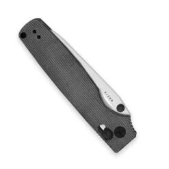 Kizer Original 2 Folding Knife Black Micarta Handle 14C28N Sheepsfoot Plain Edge Satin V3605.2SA1 -White Mountain Knives V3605.2sa1 7 66324.1758227580