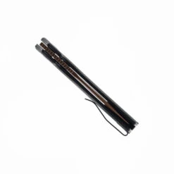 WMK Exclusive Vosteed Psyop Folding Knife Black Micarta Handle Elmax Copper PVD Finish A2216 9 WMK Exclusive Vosteed Psyop Folding Knife Black Micarta Handle Elmax Copper PVD Finish A2216 -White Mountain Knives Vosteed 221605 99440.1738785283