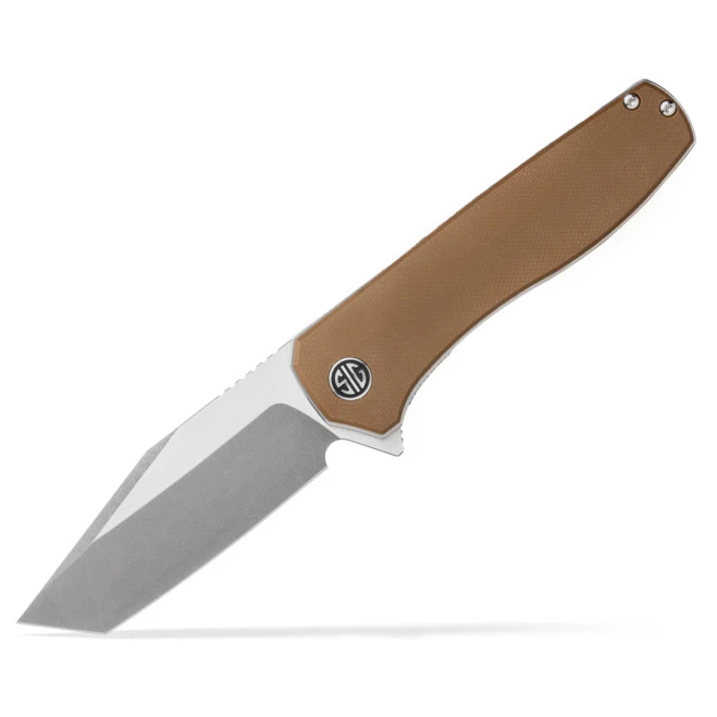 Eikonic Sig Sauer Xiphos Coyote Brown G10 Handle Satin Nitro-V Blade Folding Knife XI6SBRN 1 Eikonic Sig Sauer Xiphos Coyote Brown G10 Handle Satin Nitro-V Blade Folding Knife XI6SBRN