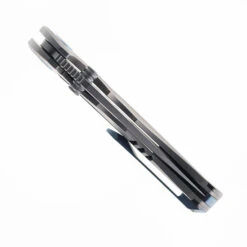 Yangge Folding Knife Gray/Black Titanium/Zirconium Handle Elmax Plain Edge YG006-Grey-Black -White Mountain Knives YANGGE YG006BK 02 33127.1743016146