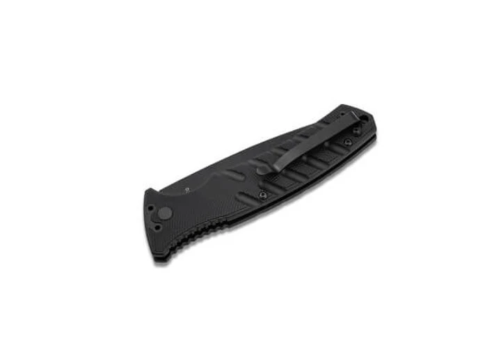 Boker Large Strike Grivory Auto Knife Black Grivory Handle D2 Plain Black Blade 06EX900 2 Boker Large Strike Grivory Auto Knife Black Grivory Handle D2 Plain Black Blade 06EX900 - Image 2