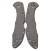 Flytanium Stonewash Titanium Scales For Spyderco Delica Knife