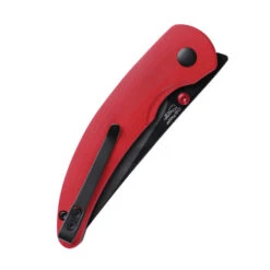 Kizer Chili Pepper Button Lock Folding Knife Red G10 Handle 154CM Plain Black Blade V3601C1 -White Mountain Knives b574ebac fcd9 4ec0 817f 36213a3a76a7 04729.1654189341