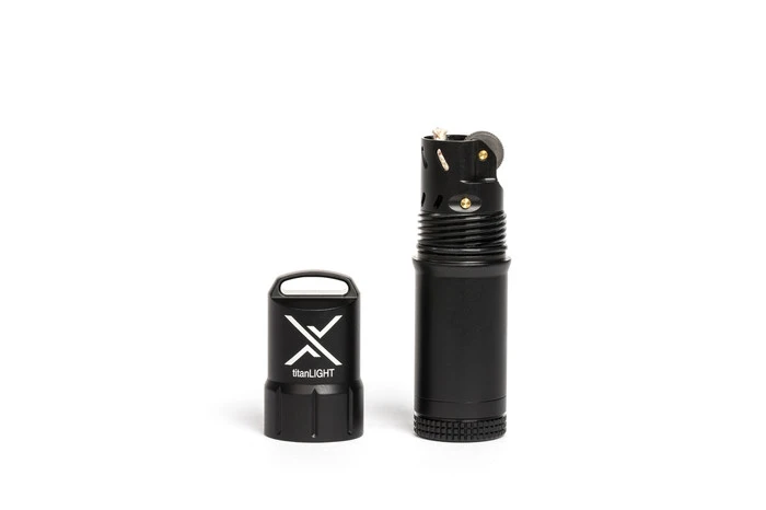 Exotac TitanLIGHT Lighter Waterproof & Refillable Black 005500-BLK 1 Exotac TitanLIGHT Lighter Waterproof & Refillable Black 005500-BLK