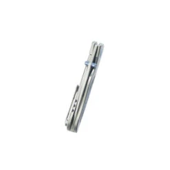 KB Knives Vertigo Folding Knife Titanium/Damtanium CamoCarbon Handle S35VN Plain Edge Stonewash Finish KB258C