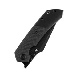 Kansept Fenrir Folding Knife Twill Carbon Fiber/Black Titanium Handle S35VN Plain Black Blade K1034A4 -White Mountain Knives cf891e6e 702e 4c0d b3d6 98c06710f49b 24143.1656011943