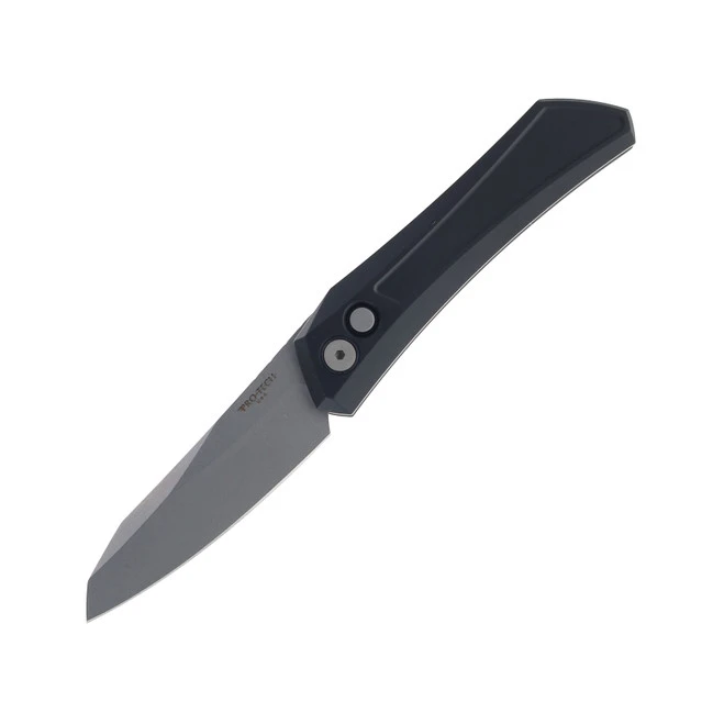 Protech Oligarch Auto Knife Blue Aluminum Handle Magnacut Wharncliffe Plain Edge DS101 1 Protech Oligarch Auto Knife Blue Aluminum Handle Magnacut Wharncliffe Plain Edge DS101