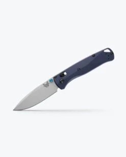 Benchmade Bugout Folding Knife Crater Blue Aluminum Handle S90V Plain Edge 535SL-13 -White Mountain Knives hgjryktrbimmcsrxmk3k 560x 56156.1744995568