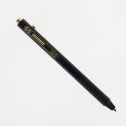 Ketuo Divot Push Pen Matte Black/Gold Titanium Body KP04