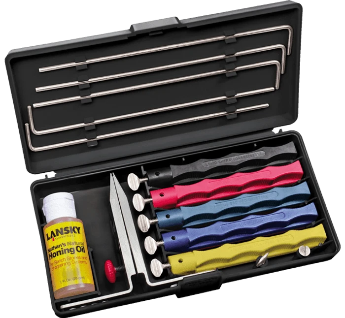 Lansky Deluxe Knife Sharpening System Custom Molded Case LKCLX 1 Lansky Deluxe Knife Sharpening System Custom Molded Case LKCLX